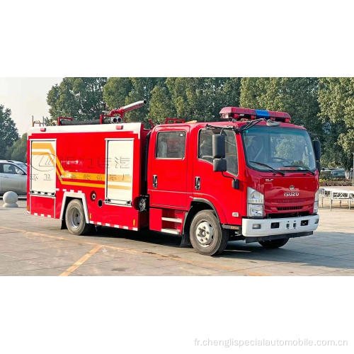 Camion de pompiers de l'aéroport d'Isuzu